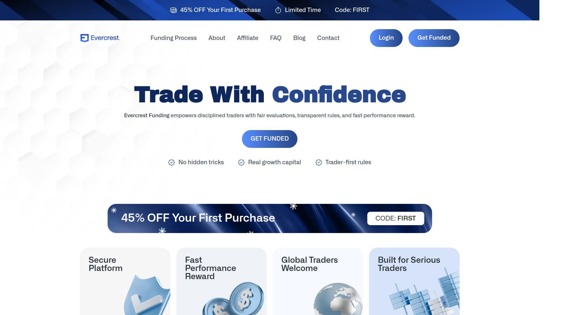 Evercrest Funding website homepage